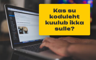 koduleht 10 küsimust mida küsida enne veebilehe tellimist