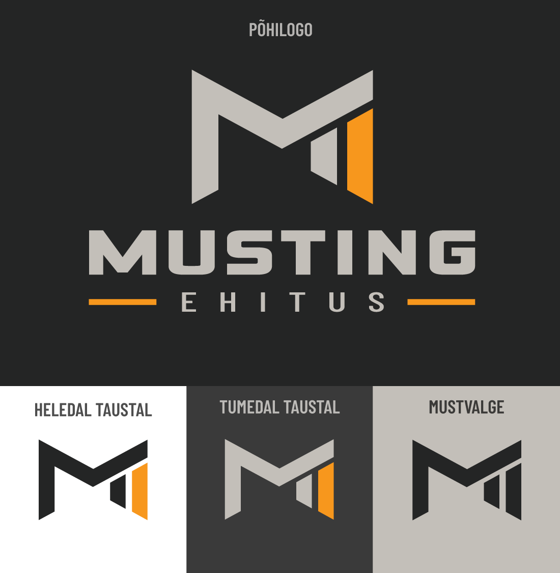 logo tegemine ehitusettevõttele musting ehitus logo disain