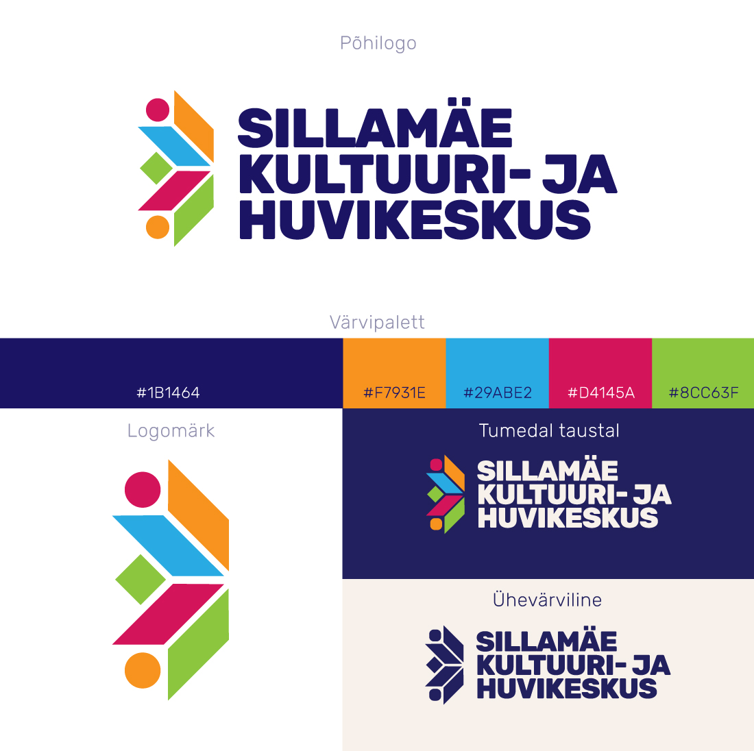 logo disain logo kujundamine bränding CVI Sillamäe Kultuuri- ja huvikeskus