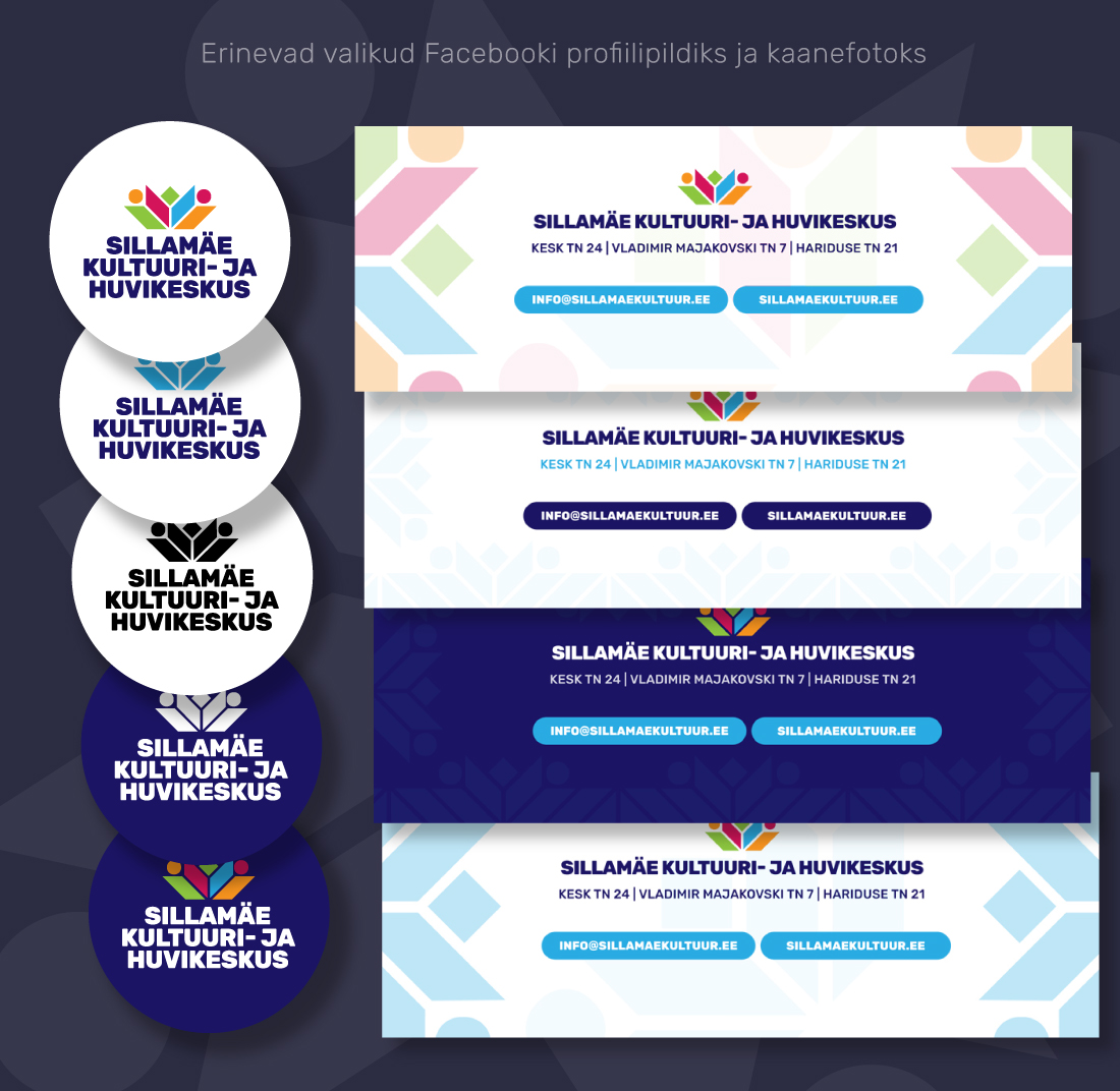 logo disain sotsiaalmeedia profiilipildi ja kaanefoto kujundamine
