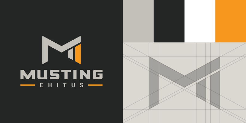 logo tegemine ehitusettevõttele musting ehitus logo disain
